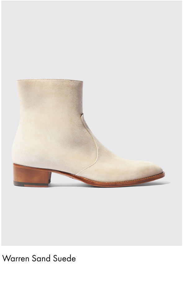 Warren Sand Suede